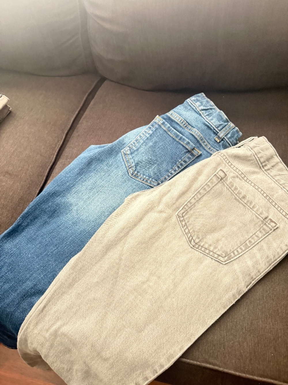 Boys Old Navy Jeans Growth Bundle Lot of 2 Assorted Washes